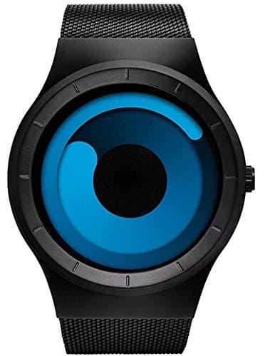 Micacchi Horse Head Analogue Digital Multicolour Dial Leather Brown Strap Men's Watch