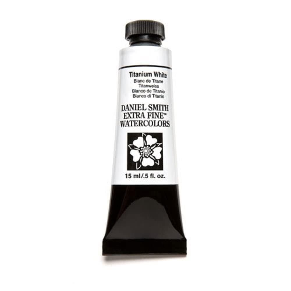 Extra Fine Watercolor 15ml Paint Tube, Titanium White