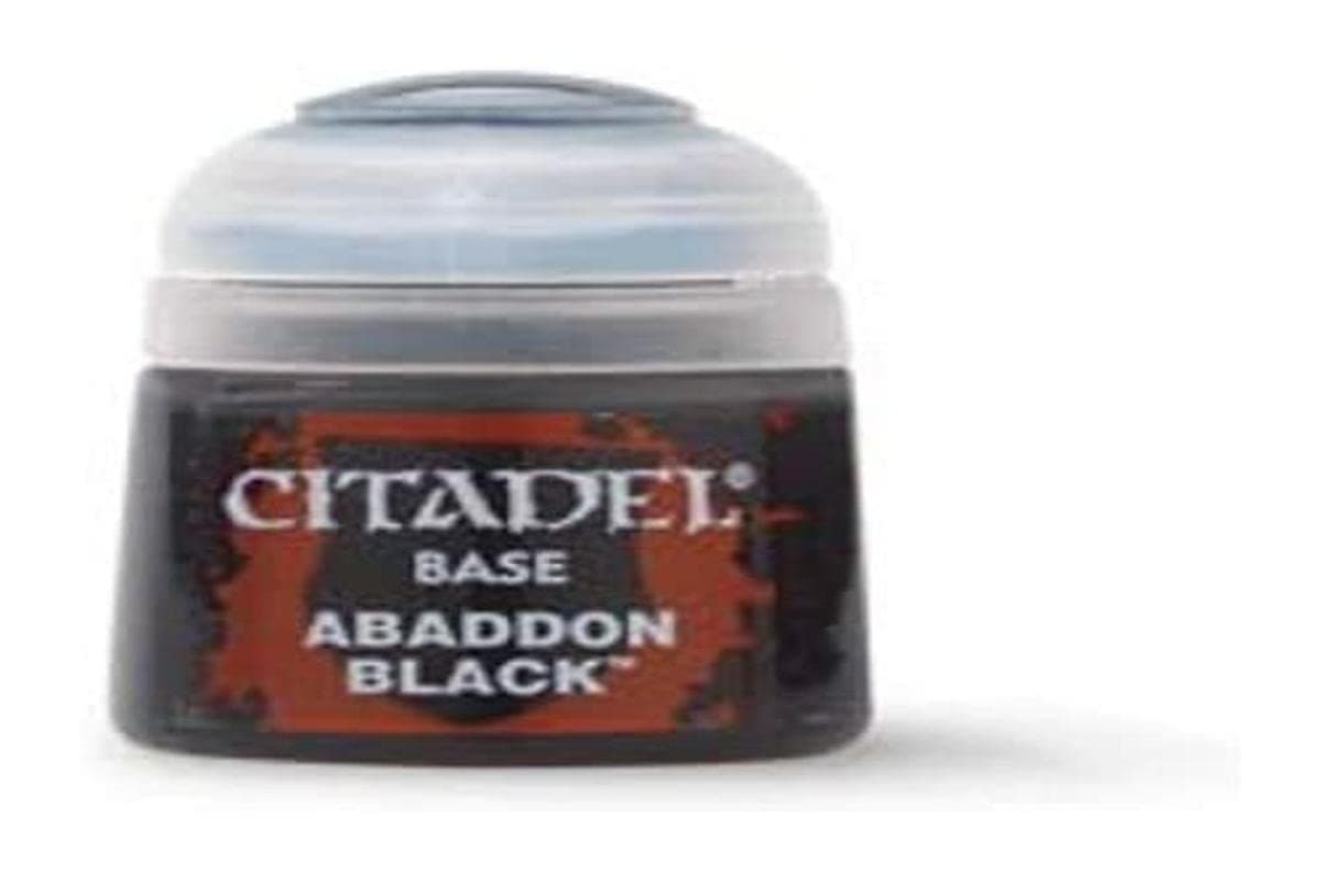 Games Workshop Citadel Pot de Peinture - Base Abaddon Black