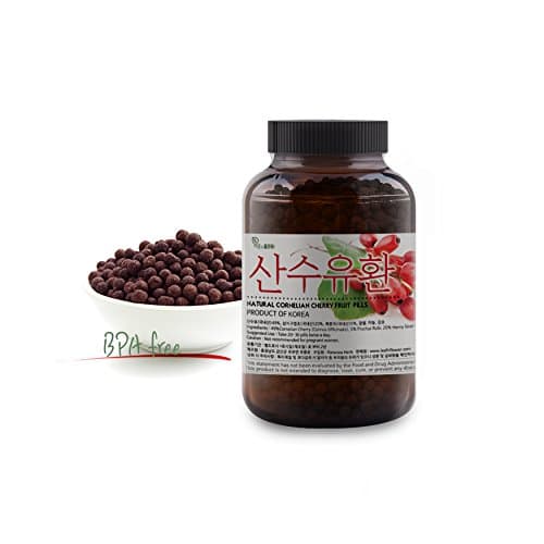 [Korean Herbal Pills] 100% Natural Cornelian Cherry Fruit (Cornus) Pills/산수유 환 5oz (142g)