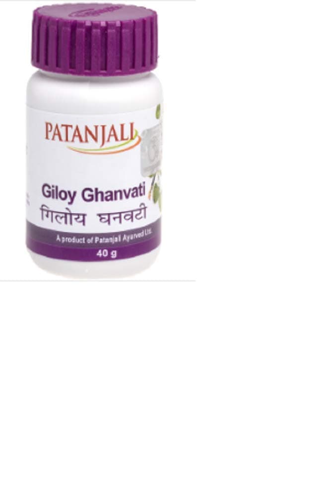 Unflavoured Giloy Ghan Vati Tablet, 40gms