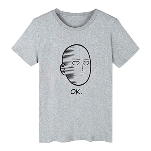 One Punch Man Saitama Japanese Superhero Men's T-Shirt and Women's Short Tees