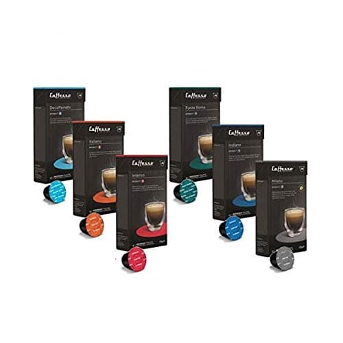 60 x Nespresso Compatible Coffee Capsules/Pods Espresso - 6 Different Blends
