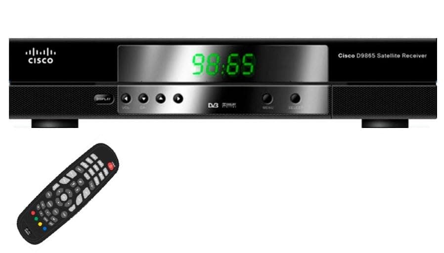 D9865-H Satellite TV Receiver - for Cisco D9865H – Digital Satellite Receiver with HD, SD and HDMI Output