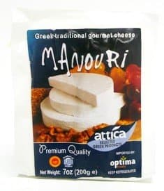 Manouri Greek Traditional Gourmet Cheese - 7 oz