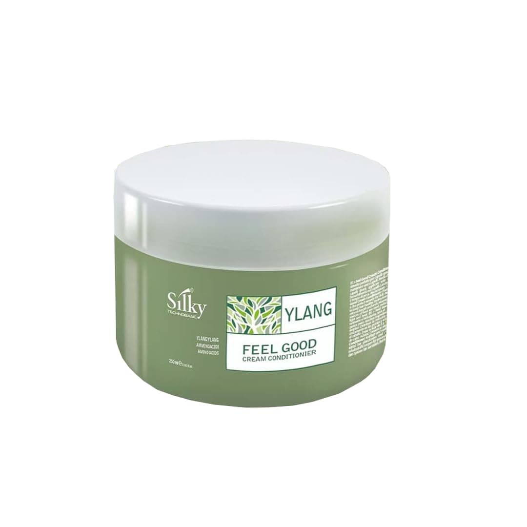 Ylang Rinse Out Cream Conditioner - Deep Conditioner for Dry Damaged Hair Infused with Essential Oil for Moisture and Health - Sulphate and Paraben Free Conditioner 250ml