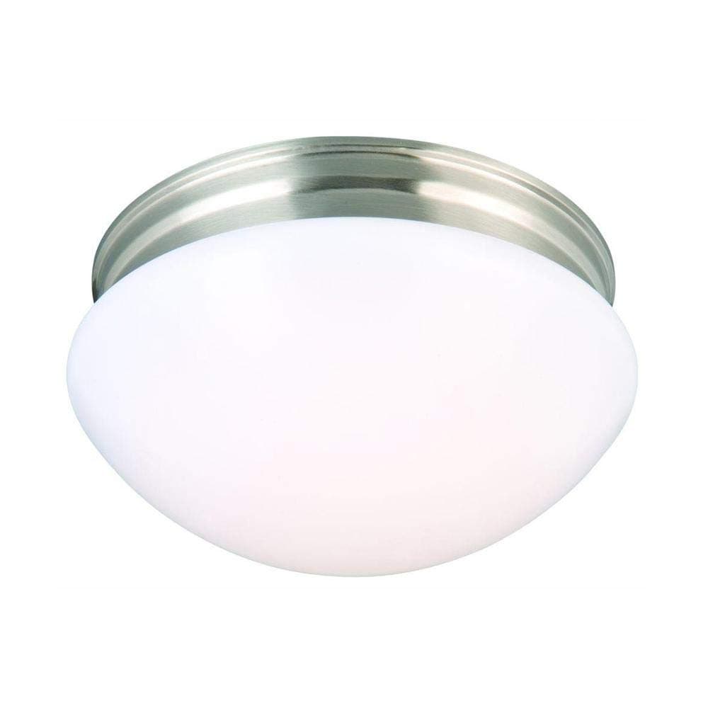 9" LED Ceiling light Flush mount - Soft White - Brushed nickel finish