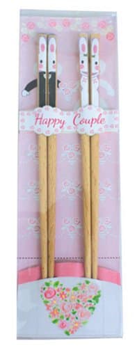 Pair chopsticks rabbit wedding PN-1744-100
