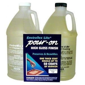 Envirotex Lite Pour-On High Gloss Epoxy for Sealing Bottlecaps 1 Gallon by EnviroTex Lite