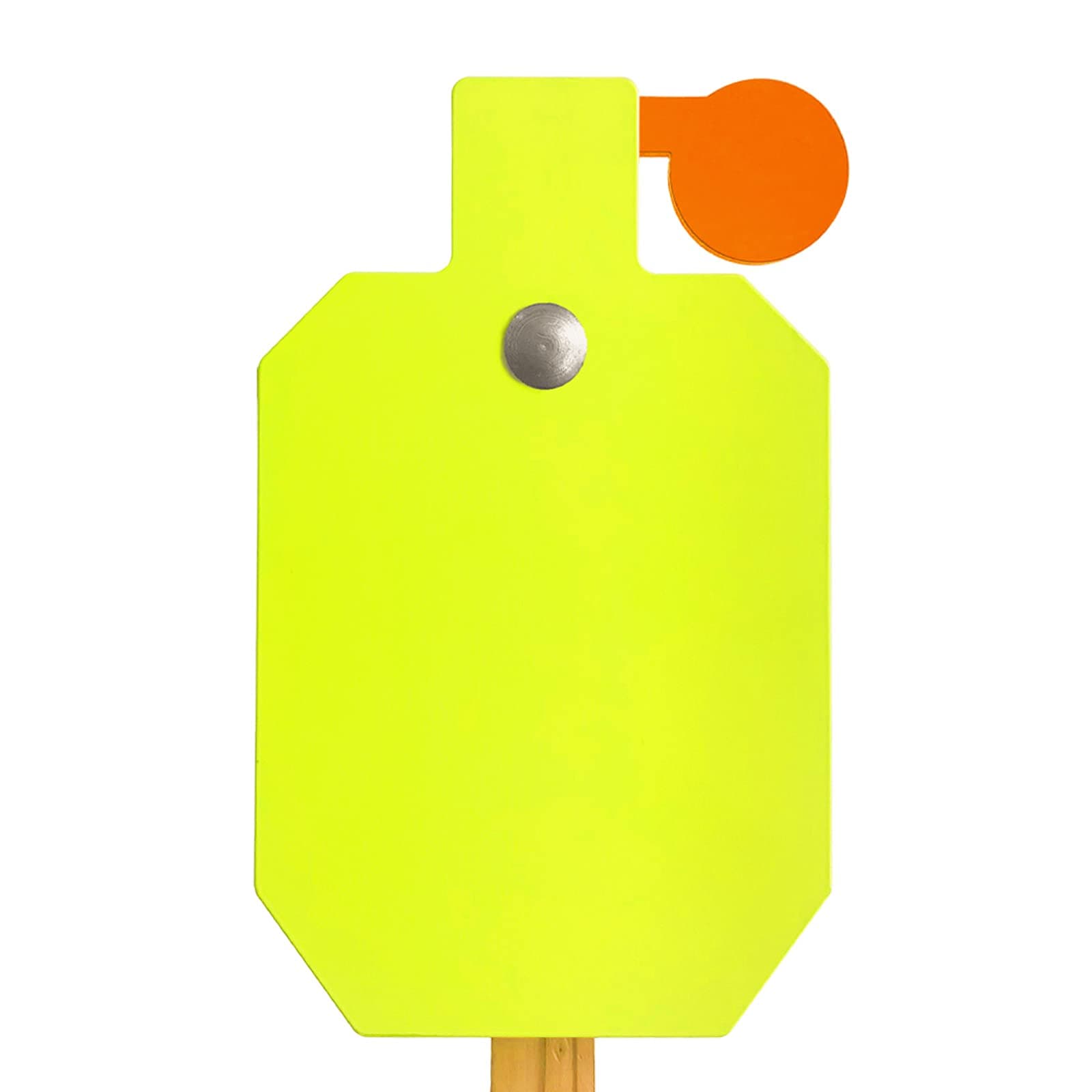 Highwild AR500 Steel Hostage Reactive IDPA Shooting Target 3/8" Thick Armored Steel Torso Targets - Neon Color