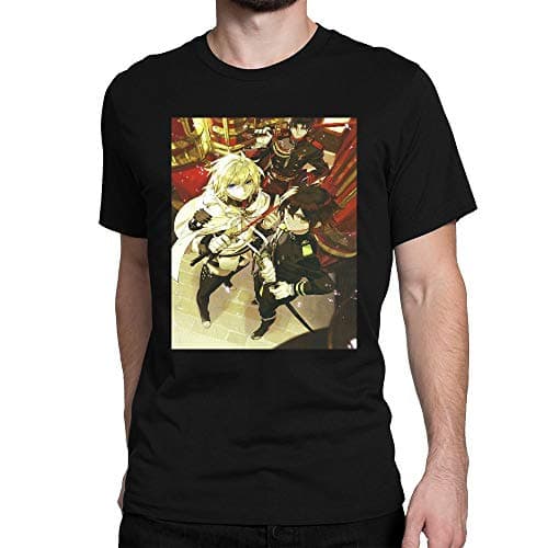 GOOD COME FROM Men's Owari No Seraph 2 Short Sleeve T Shirt