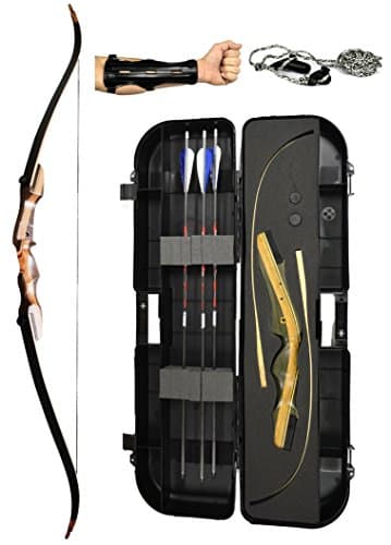 Samick Sage Ready 2 Shoot Package (Left Hand 45 lb Blue)