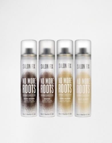 NO MORE ROOTS TEMPORARY COVER UP SPRAY HIDES GREY & OVERGROWN ROOTS (DARK BLONDE) by Salon Fix