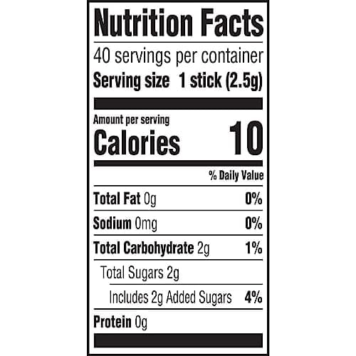 FREEDENT Spearmint Chewing Gum, 5-pieces (8 pack)