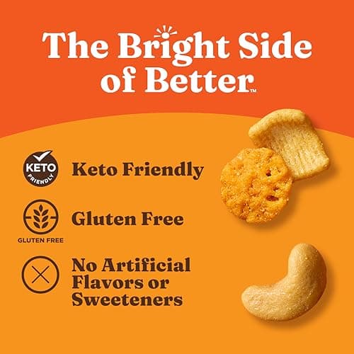 Catalina Crunch Protein Snack Mix with Cheese Crisps | 10g Protein, 1g Sugar per Serving | Good Source of Fiber, Keto, Gluten Free | Cheddar, 5.25 Ounce Bag (Pack of 3) - Packaging May Vary