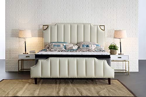 Liberty Mattress Villa 13-Inch Pillow-Top Innerspring Hybrid Mattress, King