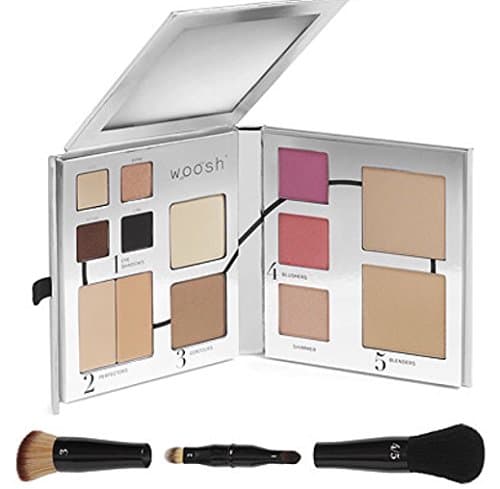 Woosh Beauty The Fold Out Face W/Secret Brush Set #2 Medium Light