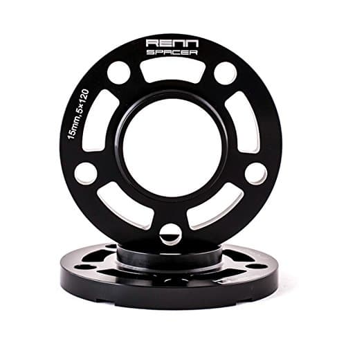 Wheel Spacers with Bolts for BMWs E36 E46 E60 E63 E64 E90 E92 318i 323i 325i 328i 330i 335i 525i 545i Z3 Z4 Z8 M3 M5 2 Pieces 15MM 5x120