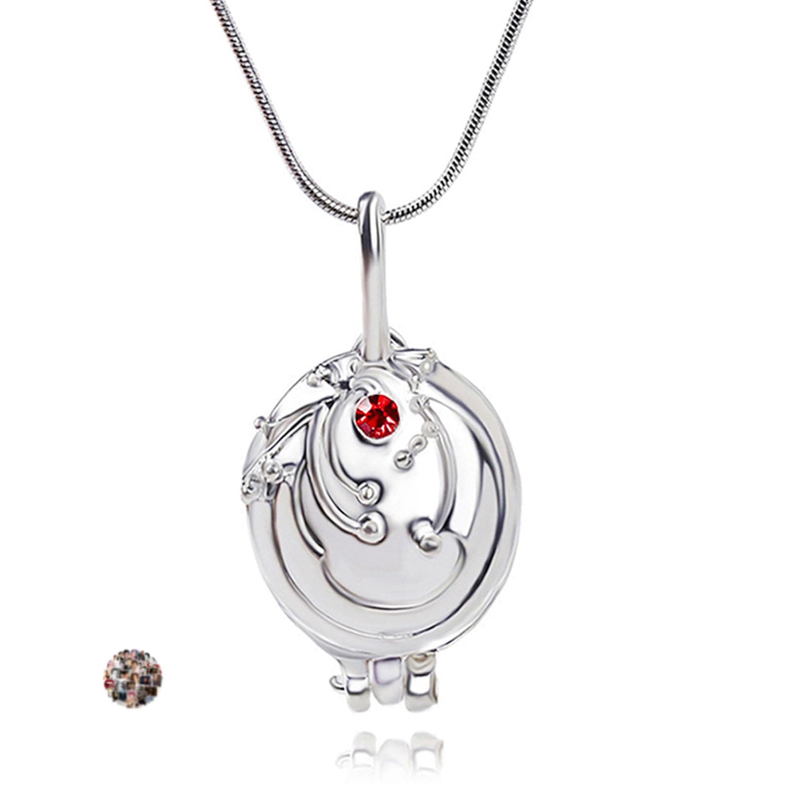 TFYU The Vampire Necklace Jewelry Set Elena Gilbert Opening Vervain Locket Katherine Necklace for Fans Cosplay Costume Jewelry with movie Stickers Total 21 pcs