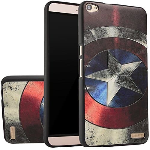 MOONCASE Huawei Honor X2 Case, [Captain] 3D Embossed Painting Series Protective Case Cover for Huawei Mediapad Honor X2 7.0" Anti-Slip Soft TPU Gel Case