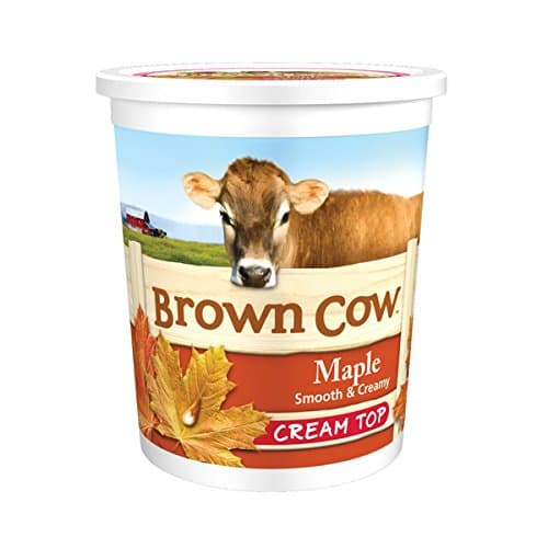 Cream Top Yogurt, Maple, 32 Ounce (Pack of 6)