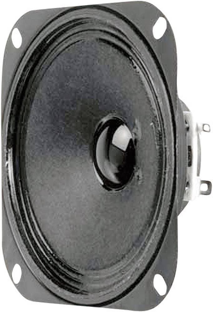 Visaton VS-R10S/8 - loudspeakers (Black, In-wall/On-wall/In-ceiling speakers, 100 - 13000 Hz, 102 x 102 x 36 mm, GRILLE 10 ES GRILLE 10 R/134 GRILLE 10 RS GRILLE 10 PL GRILLE 10 R/134 (b./chr.))
