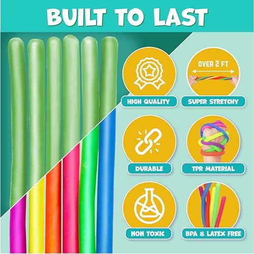 BunMo Stretchy Strings (6 Pack Glow in Dark)