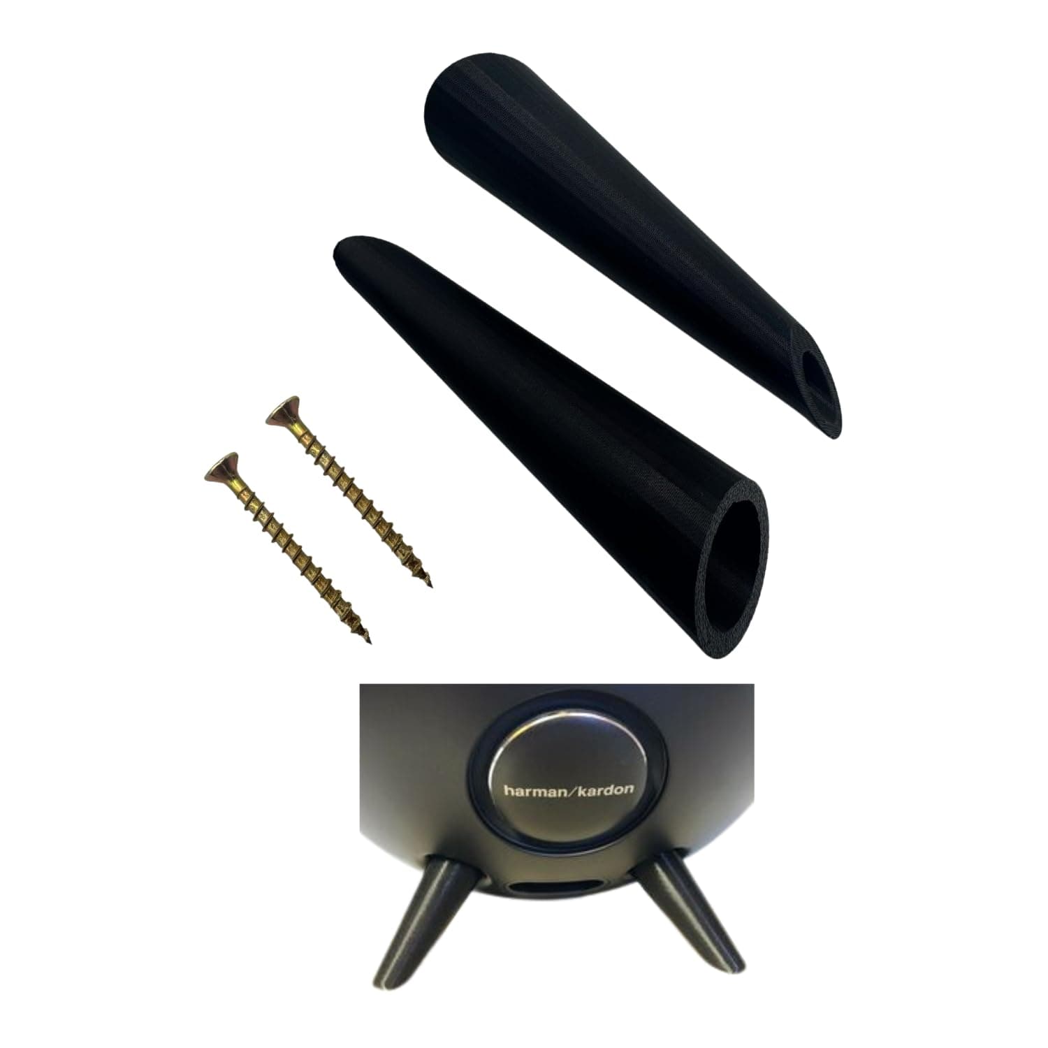 Replacement Legs for Harman Kardon Onyx Studio 1 and 2 Speakers (Black)