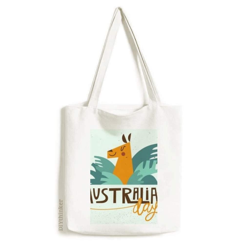 DIYthinker Australia Sydney Opera House and Giraffe Tote Canvas Bag Shopping Satchel Casual Handbag