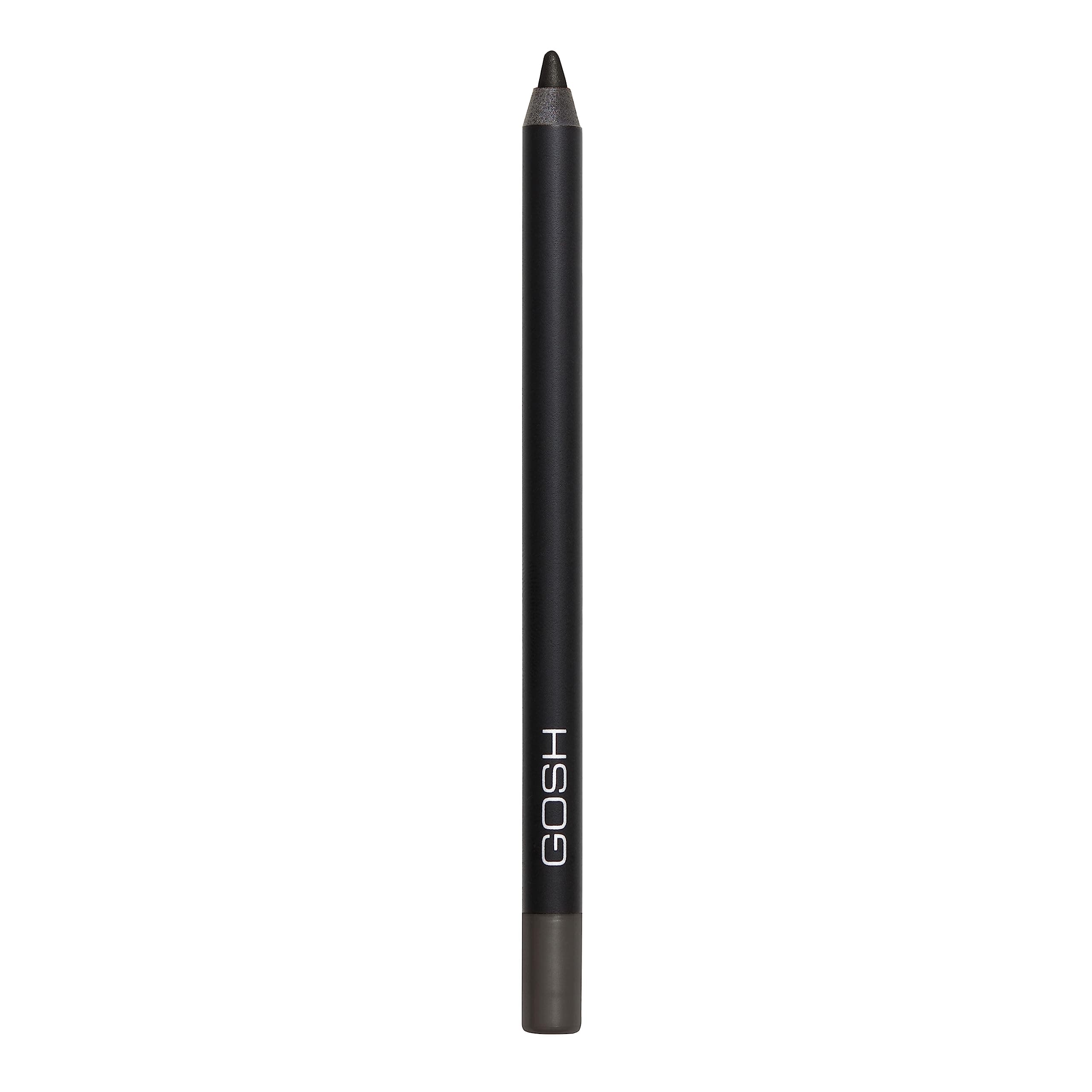 Eyeliner "Velvet Touch" I Waterproof Eyeliner & Kajal I Soft & Creamy Eye Pencil I Highly Pigmented, Longlasting & Transferproof I Vitamin E & Jojoba Oil I Vegan & Perfume-free I Hypnotic Grey