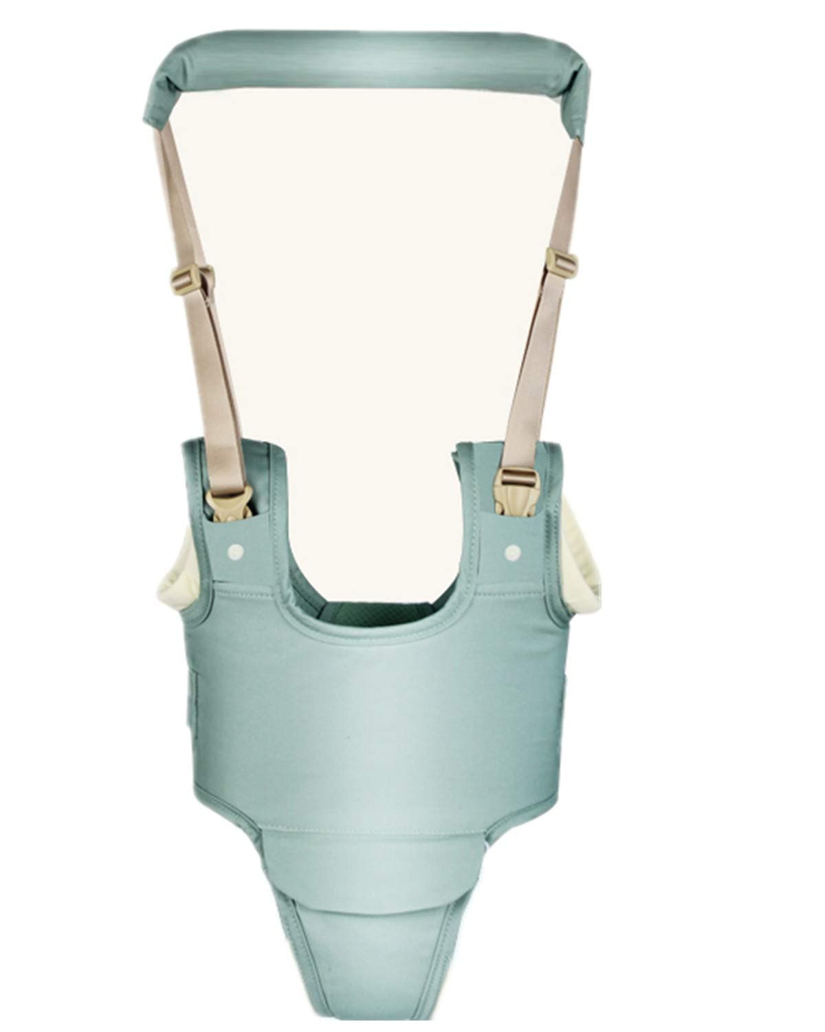 PULUSI Baby Walker Toddler Walking Assistant, Handheld Stand Up and Walking Learning Belt Kids Safety Breathable Walking Harness for Baby 6-36 Months (Cgreen)