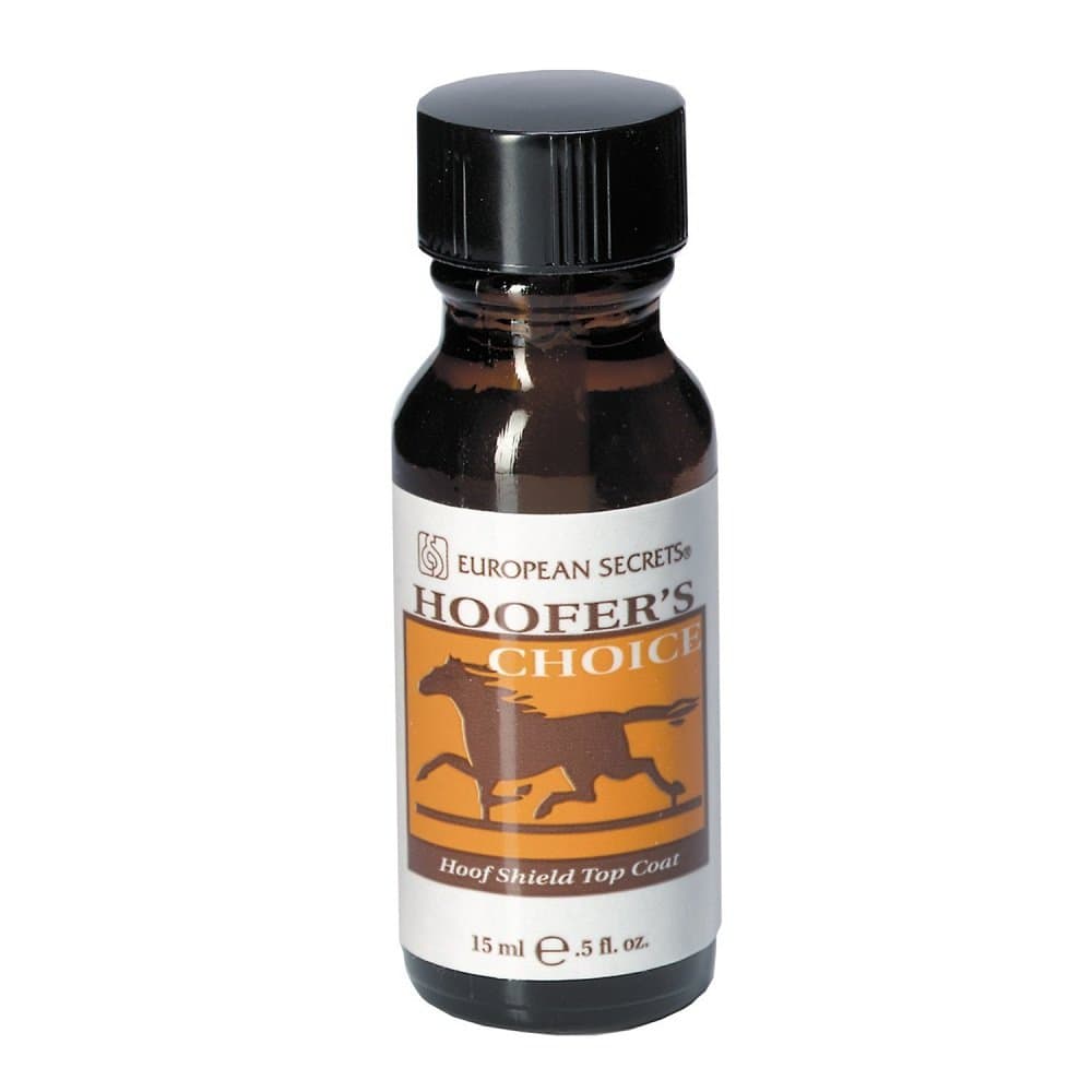 European Secrets Hoofer's Choice Hoof Shield Top Coat 6 Piece Tray, 0.5 Fluid Ounce