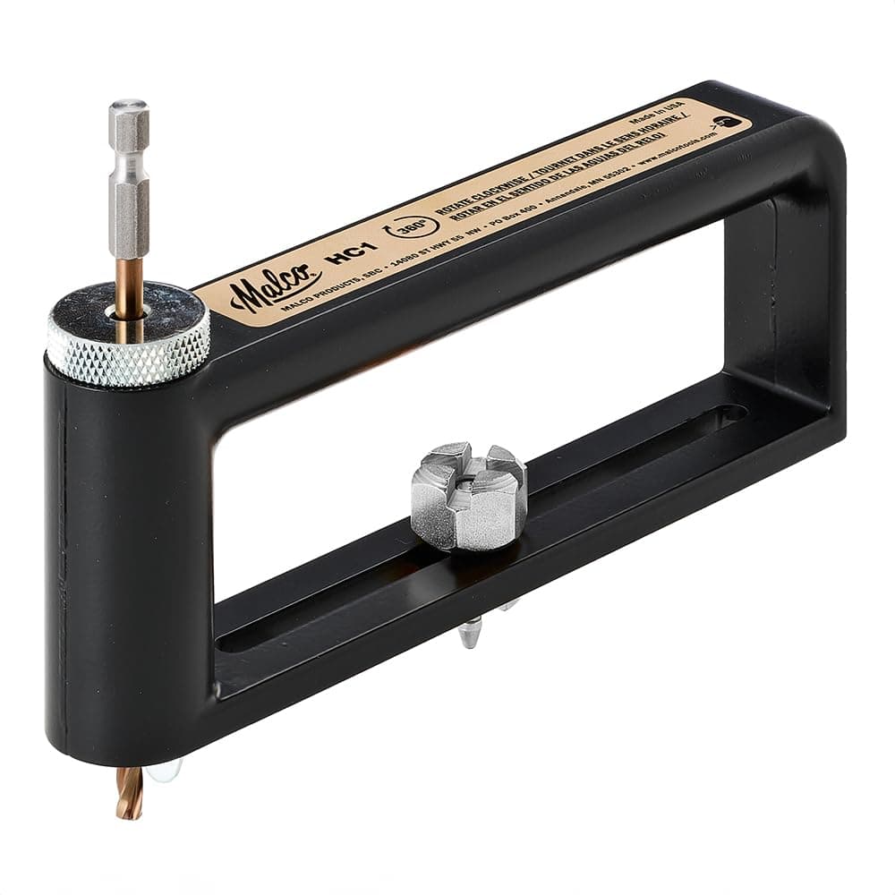 HC1 2 in. to 12 Sheet Metal Hole Cutter Accessory for 1/4 or Larger Drill, Multi