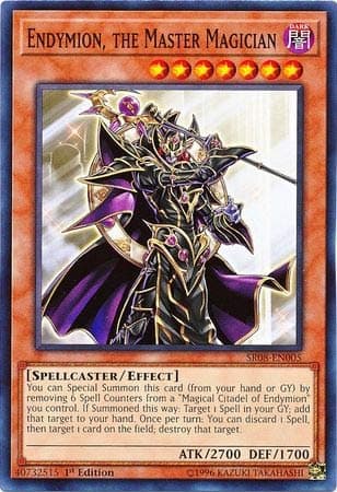 Yu-Gi-Oh! - Endymion, The Master Magician - SR08-EN005 - Common - 1st Edition - Structure Deck: Order of The Spellcasters