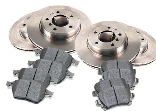 OE Replacement Direct Fit Brake Kit Compatible for 2009-2010 Acura TL Complete Front/Rear Brake Pads & Brake Rotors