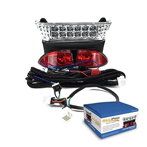 New Club CAR Precedent 2004-2008 Gas Golf CART Light KIT All LED Light KIT with LED Head Lights & LED Tail Lights