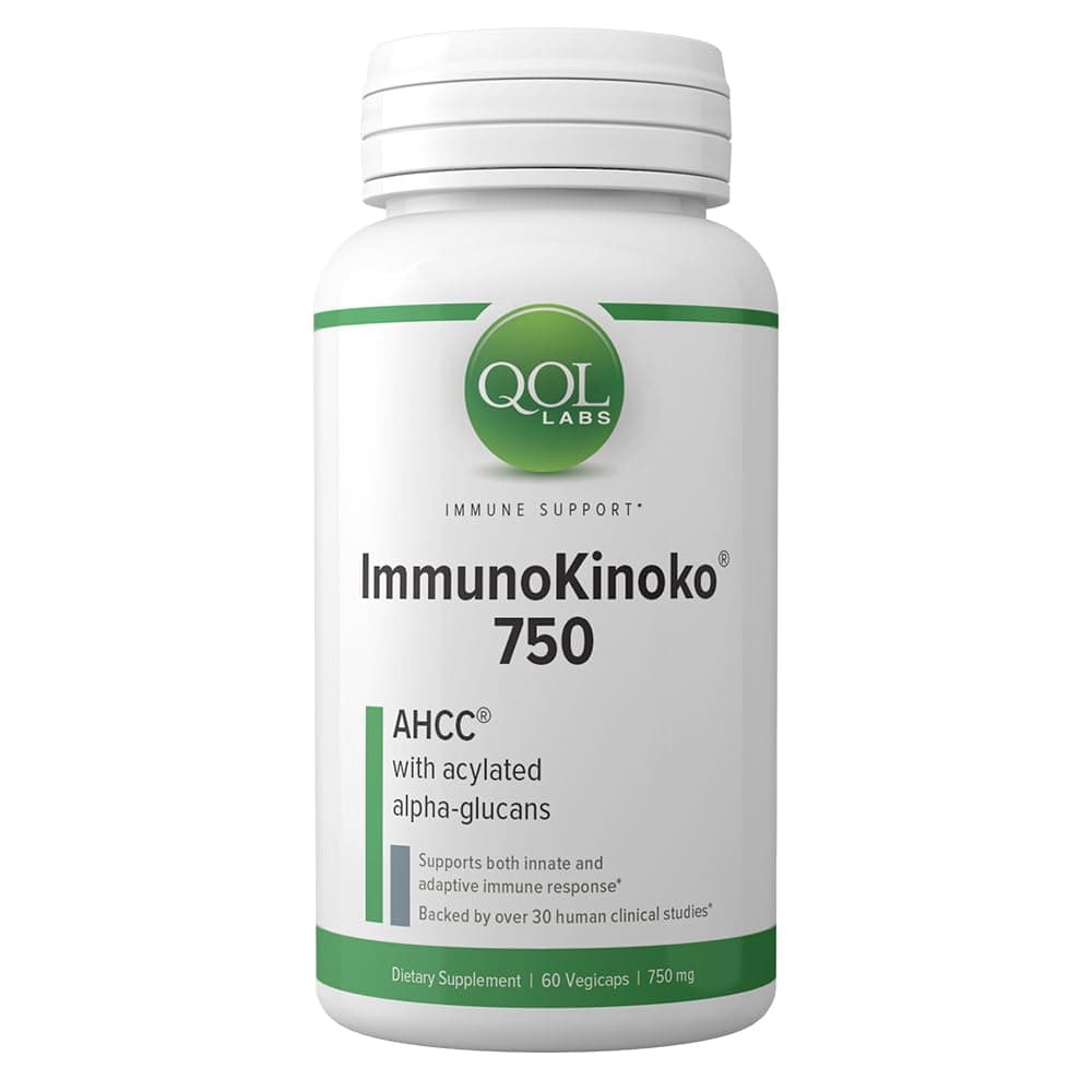 QOL Labs ImmunoKinoko 750 mg 60 vcaps