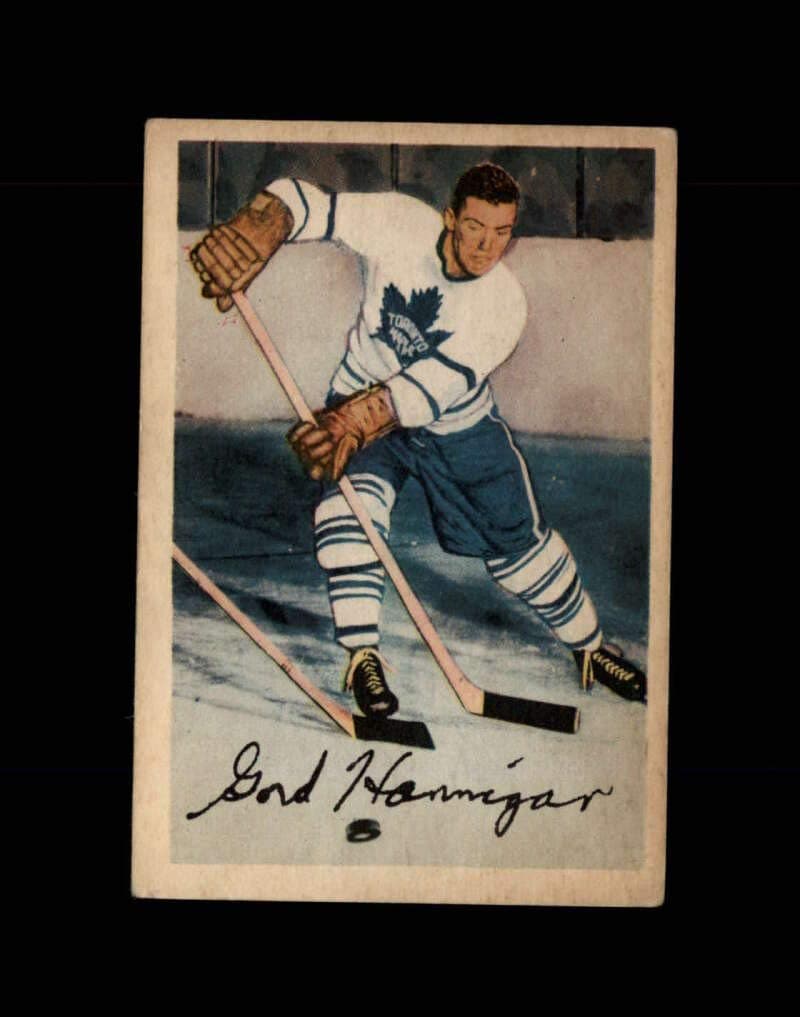 1953 Parkhurst Hockey #003 Gord Hannigan STARX 4 VG/EX CS90566