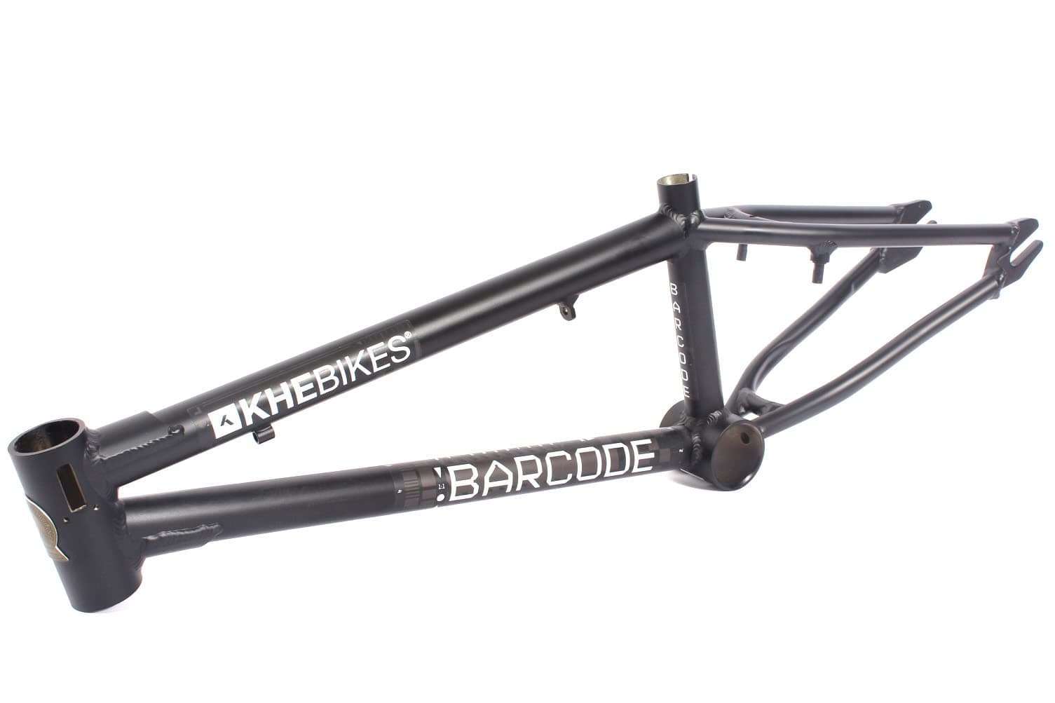 KHE BMX Frame Barcode 7005 Aluminium 20 Inch Matt Black Only 1390 g US BB