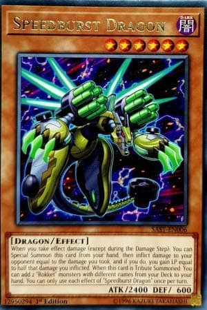 Speedburst Dragon - SAST-EN006 - Savage Strike - First Edition - Rare
