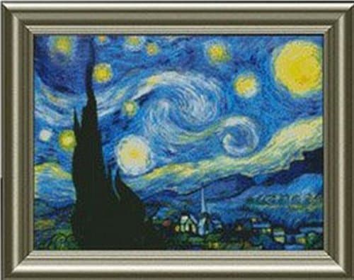 DMC cross stitch embroidery kit Gogh paintings [Starry Night] (japan import)