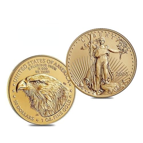 2021-2024 US Coins 1oz The United States Statue of Liberty Gold Plated Coin - American Eagle Coin Commemorative Coin (2023-gold)