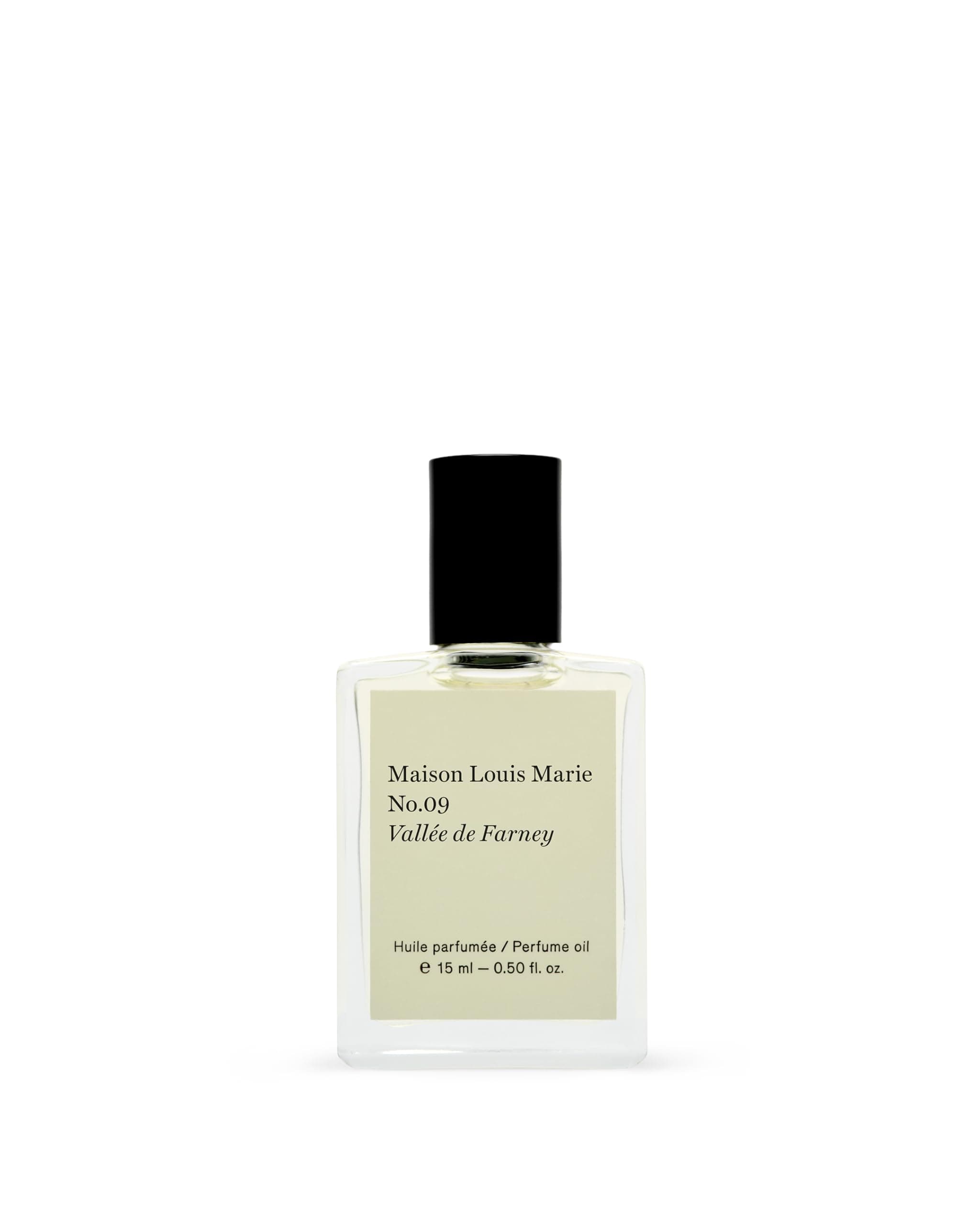 No.09 Vallée de Farney Natural Roll-On Perfume Oil | Luxury Clean Beauty + Non-Toxic Fragrance (0.5 fl oz | 15 ml)
