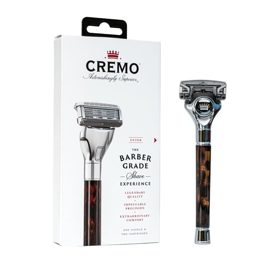 Astonishingly Superior Tortoise Shell (Horn) Razor Kit (Packaging May Vary)