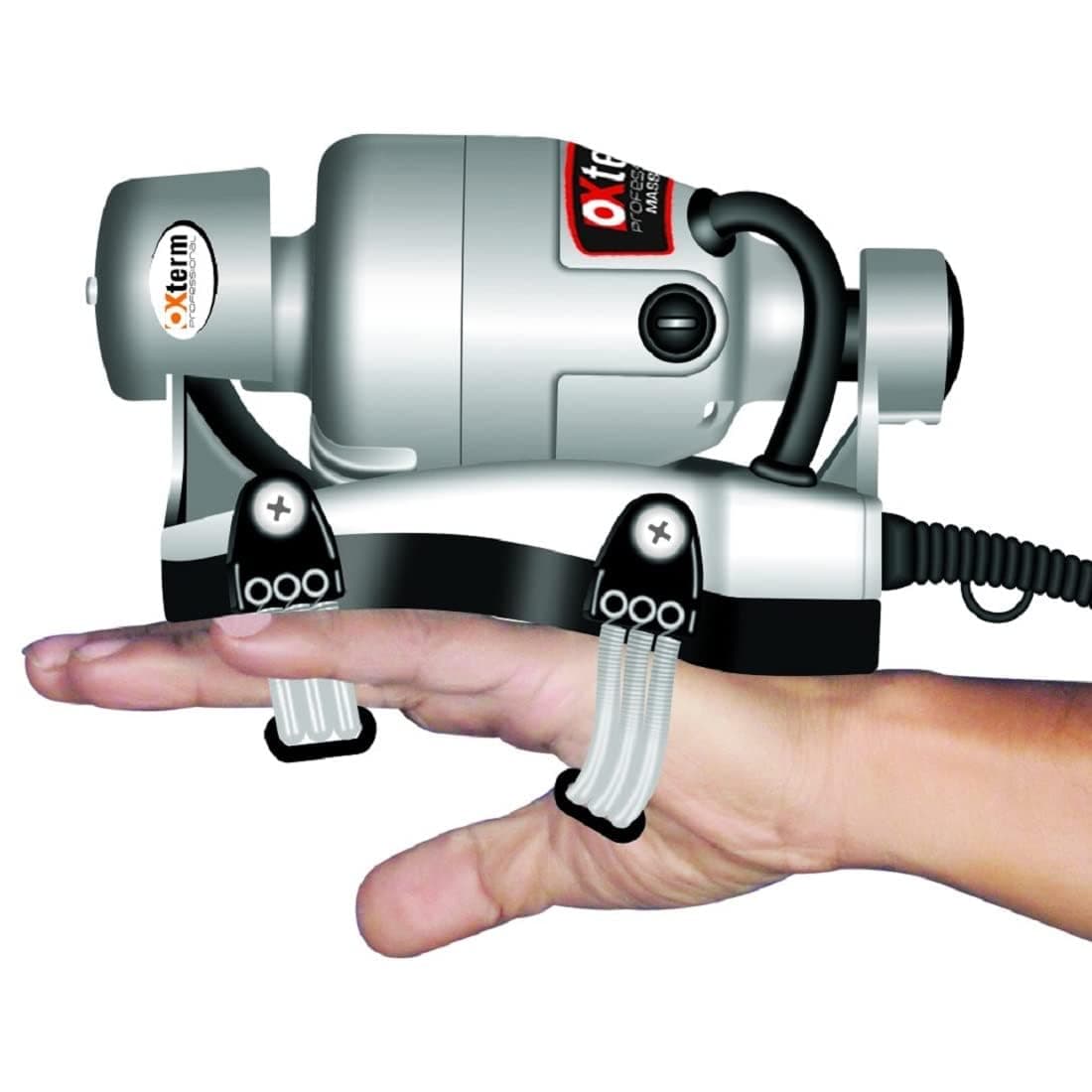 Unisex Head | Full Body Pain | Stress Reile fPowerful Double Speed Floating Action Massager Corded Electric For Body Massager Silver