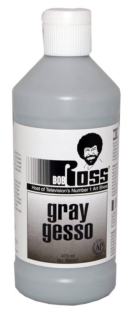Bob Ross R6257 Gesso 473-Ml, Gray