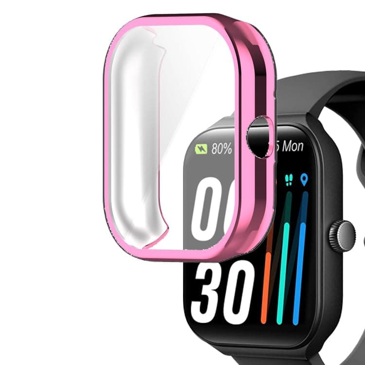 Watch Cases compatible with TOOBUR IDW16 1.95” and Quican W16B Veryfit Smart Watch, TPU Case with Screen Protector, Protecting Watch Body & Screen