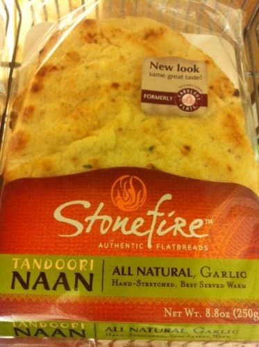 Stonefire Authentic Flatbreads All Natural 8.8 Oz, Garlic (Pack of 3)