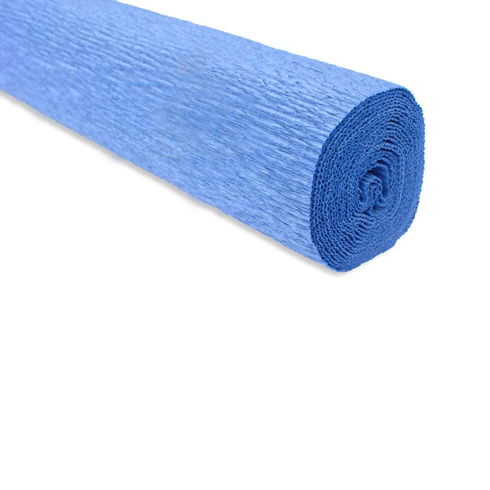 FloristryWarehouse Crepe Paper roll 180g (50 x 250cm) Blue Chinese Porcelain (Shade 615)