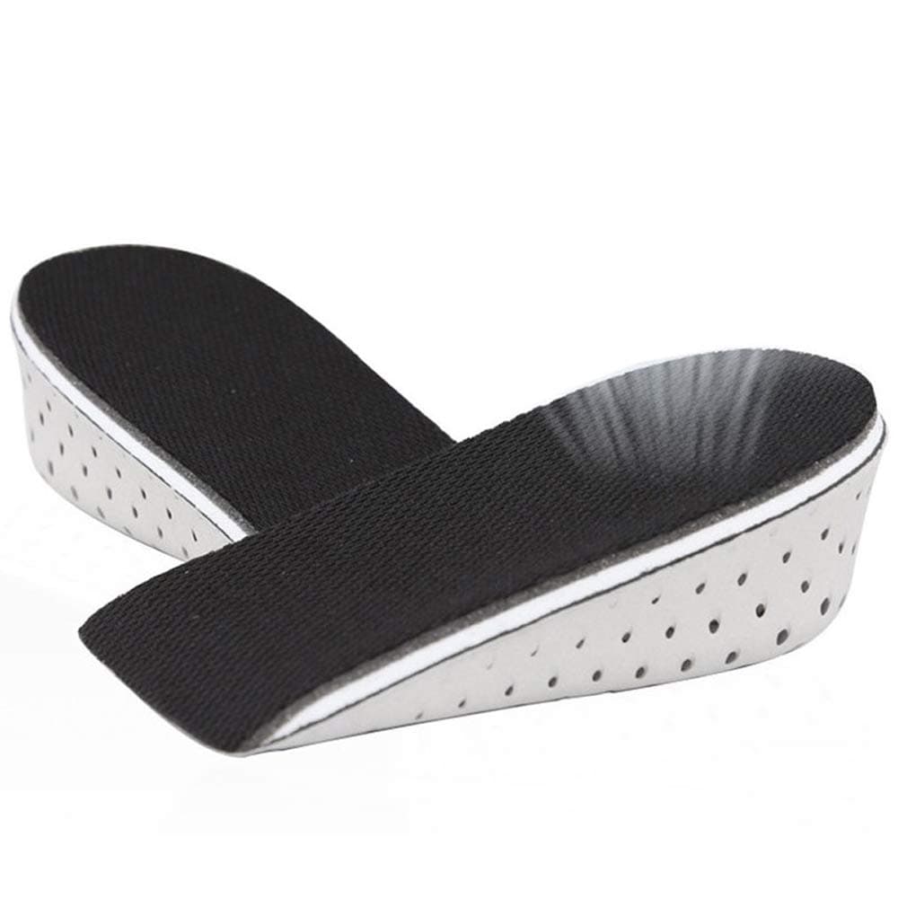 Tcare1Pair Height Increase Insole Heel for Men Women Lift Insert Shoe Pad Height Increase Foam Soles For Shoe Cushion Elevator Taller Insole